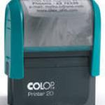 New! Штамп-визитка c QR-Code