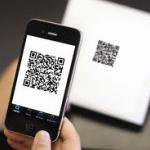 New! Штамп-визитка c QR-Code